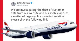 British Airways Hacked